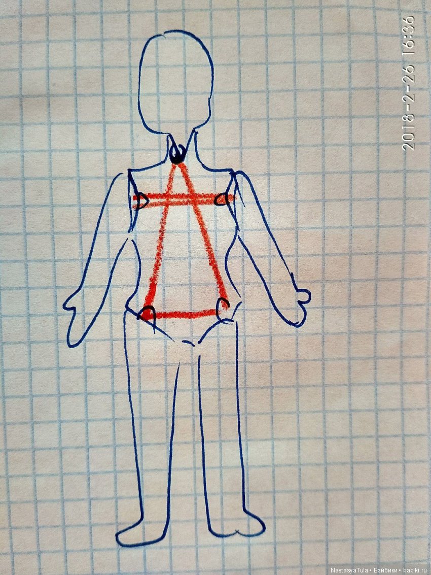 Перетяжка резинки в советской пластмассовой кукле (фото 3)