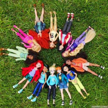 Накопилось много фото Диснеек