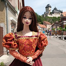 Замок на горе