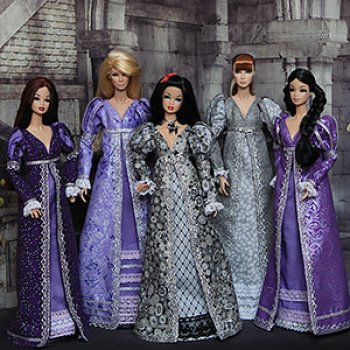 Коллекция платьев "Полуночный бал в замке Аргент"