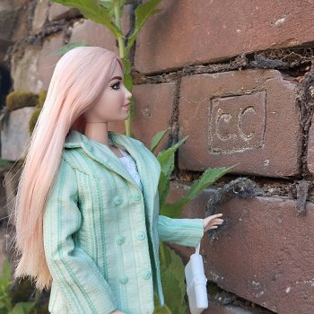 Гердочка изучает свой город