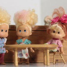 Маленькие куколки подружки коллекционные. Лотом