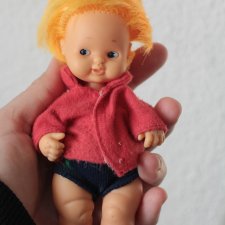 Куколка пупс, винтажная малышка из Италии, Фамоса Famosa