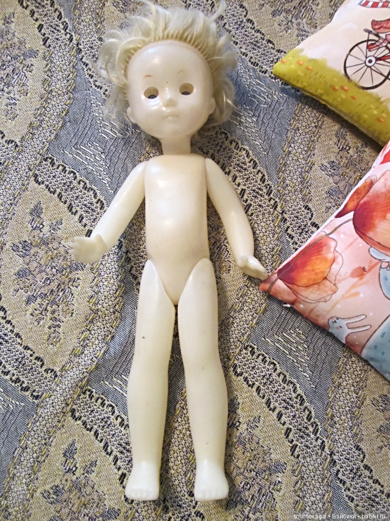 Ремонт глаз советской кукле