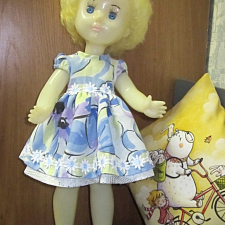 Ремонт глаз советской кукле