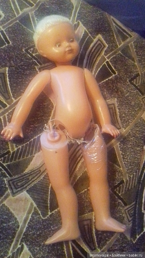 Ожившая вновь советская кукла