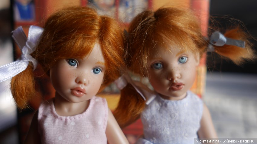Очень рыжие, но совсем не похожие. Малышки Тула (Tulah) от Helen Kish (фото 7)