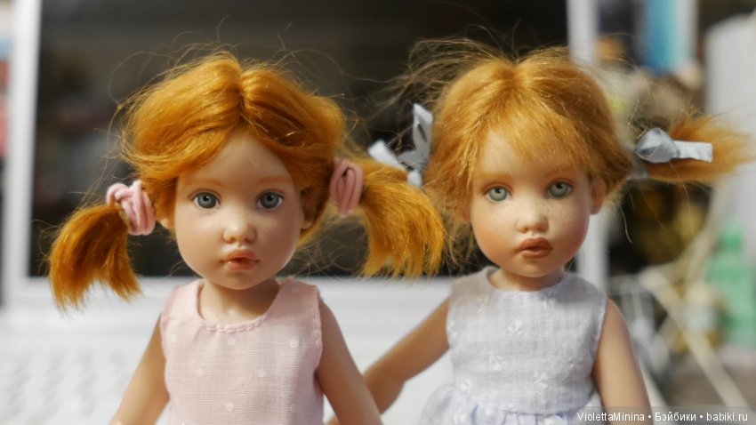 Очень рыжие, но совсем не похожие. Малышки Тула (Tulah) от Helen Kish (фото 9)