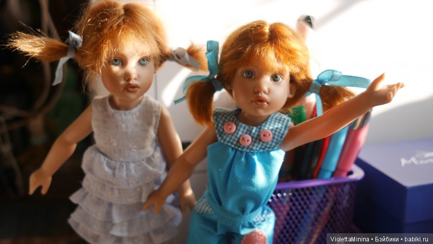 Очень рыжие, но совсем не похожие. Малышки Тула (Tulah) от Helen Kish (фото 5)