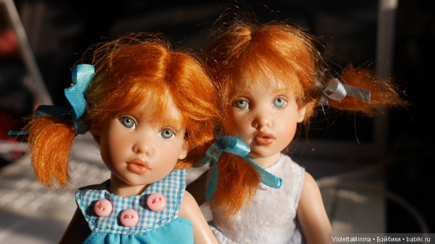 Очень рыжие, но совсем не похожие. Малышки Тула (Tulah) от Helen Kish (фото 3)