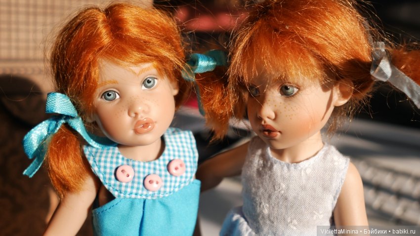 Очень рыжие, но совсем не похожие. Малышки Тула (Tulah) от Helen Kish (фото 2)