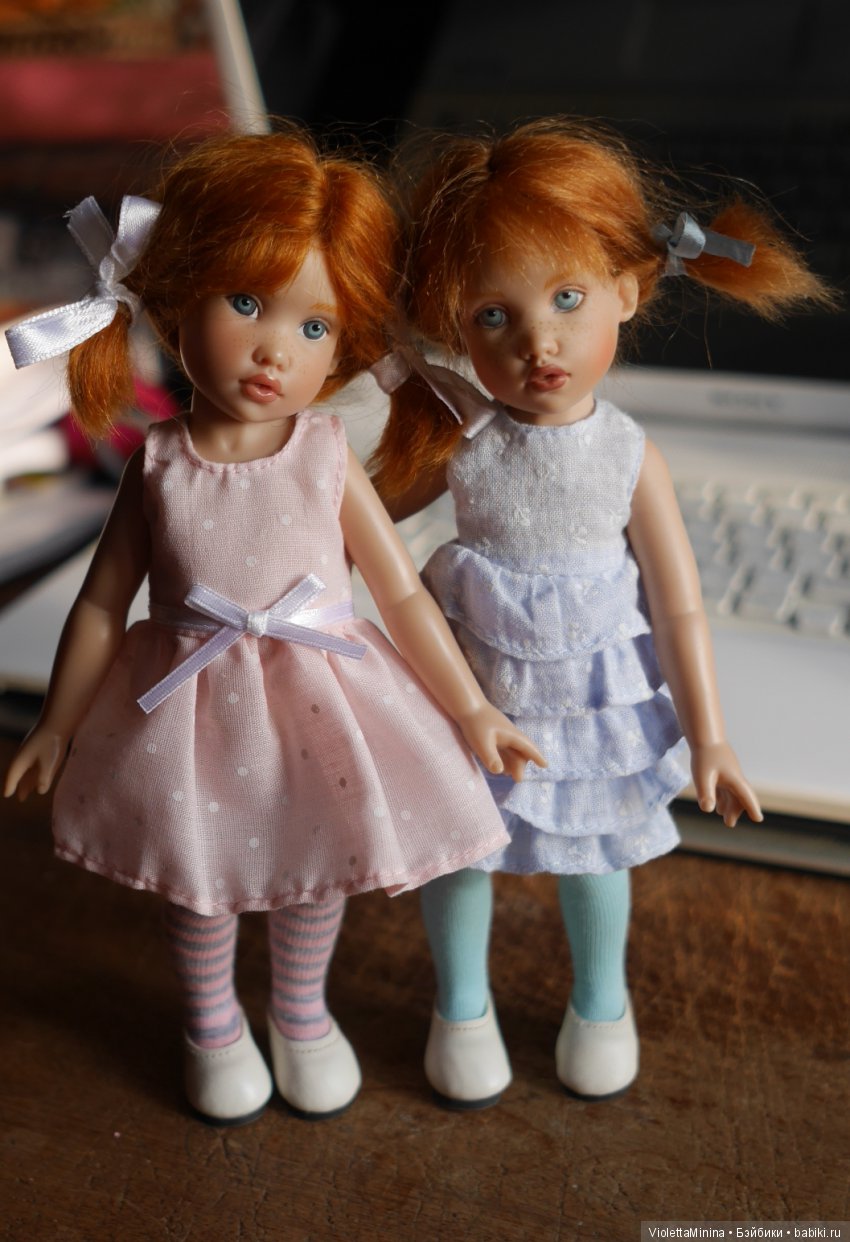 Очень рыжие, но совсем не похожие. Малышки Тула (Tulah) от Helen Kish (фото 6)