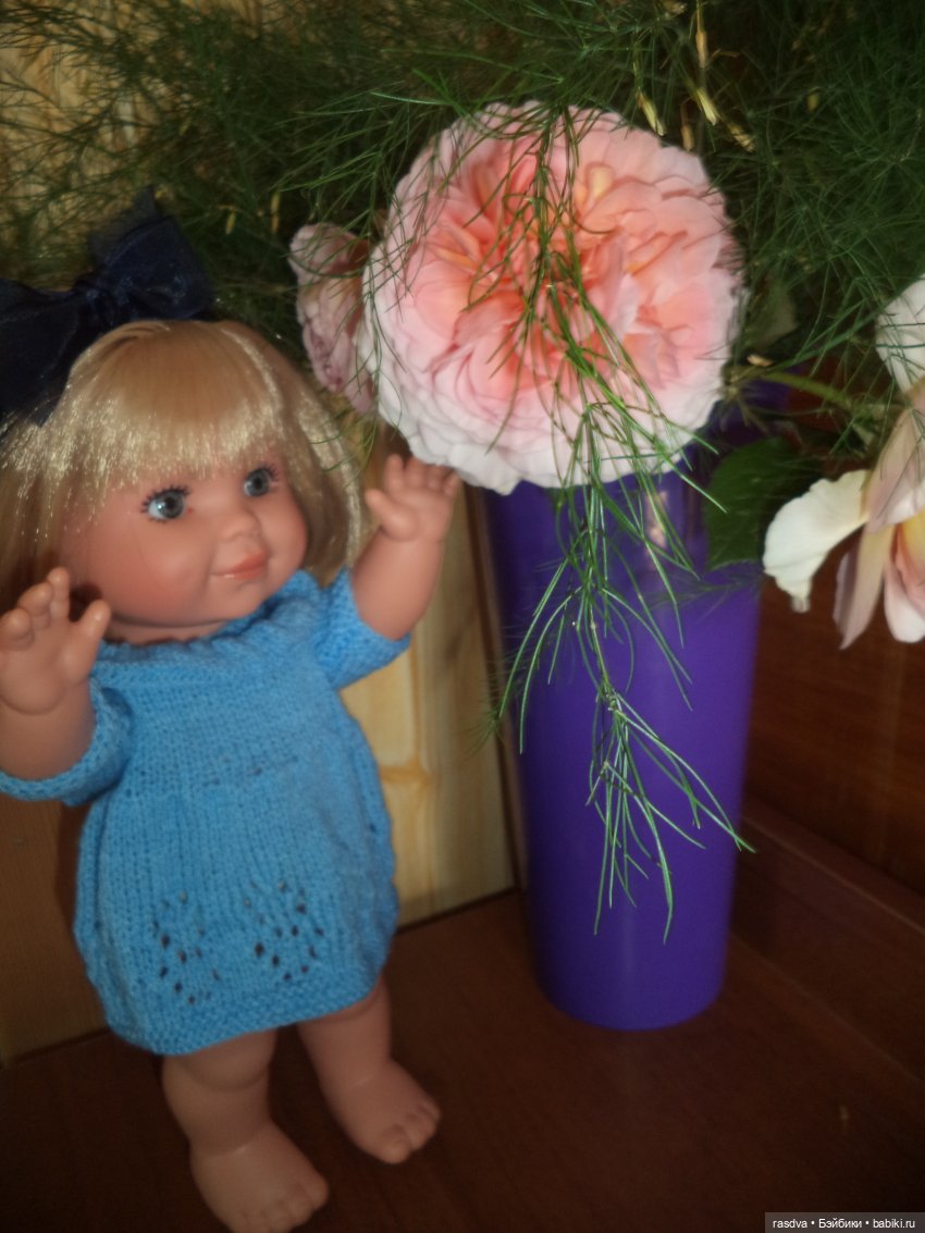 Как Бетти бабочку искала — Испанские куклы (разное): Vestida de Azul (фото 4)