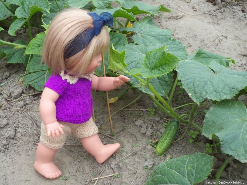 Как Бетти огурцы спасала — Испанские куклы (разное): Vestida de Azul (фото 5)