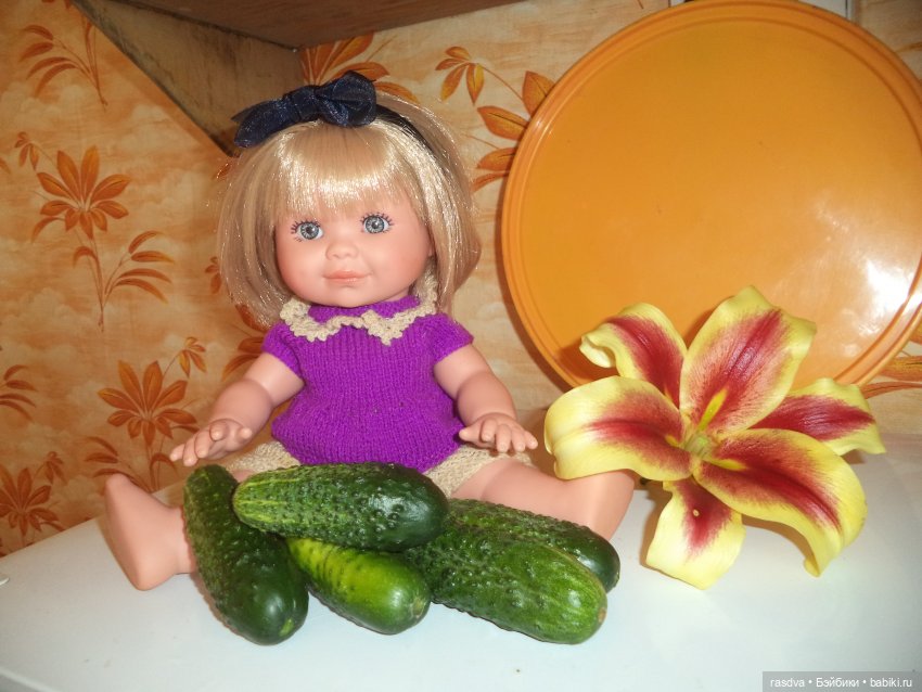 Как Бетти огурцы спасала — Испанские куклы (разное): Vestida de Azul (фото 4)