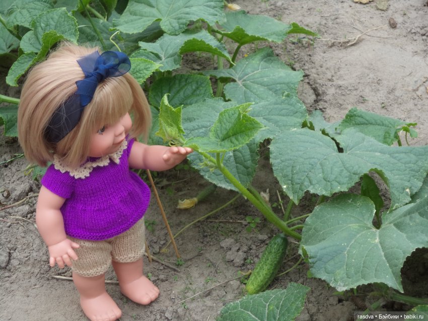 Как Бетти огурцы спасала — Испанские куклы (разное): Vestida de Azul (фото 6)