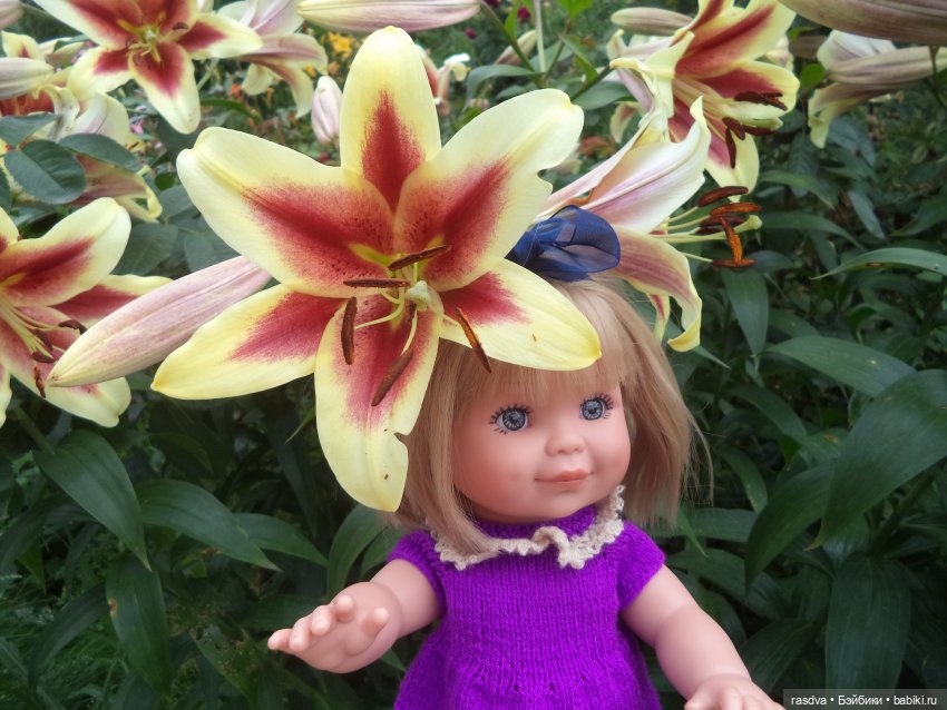 Как Бетти Фею вылечила — Испанские куклы (разное): Vestida de Azul (фото 7)