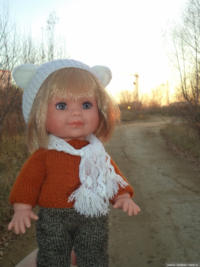 Бетти и белка — Испанские куклы (разное): Vestida de Azul