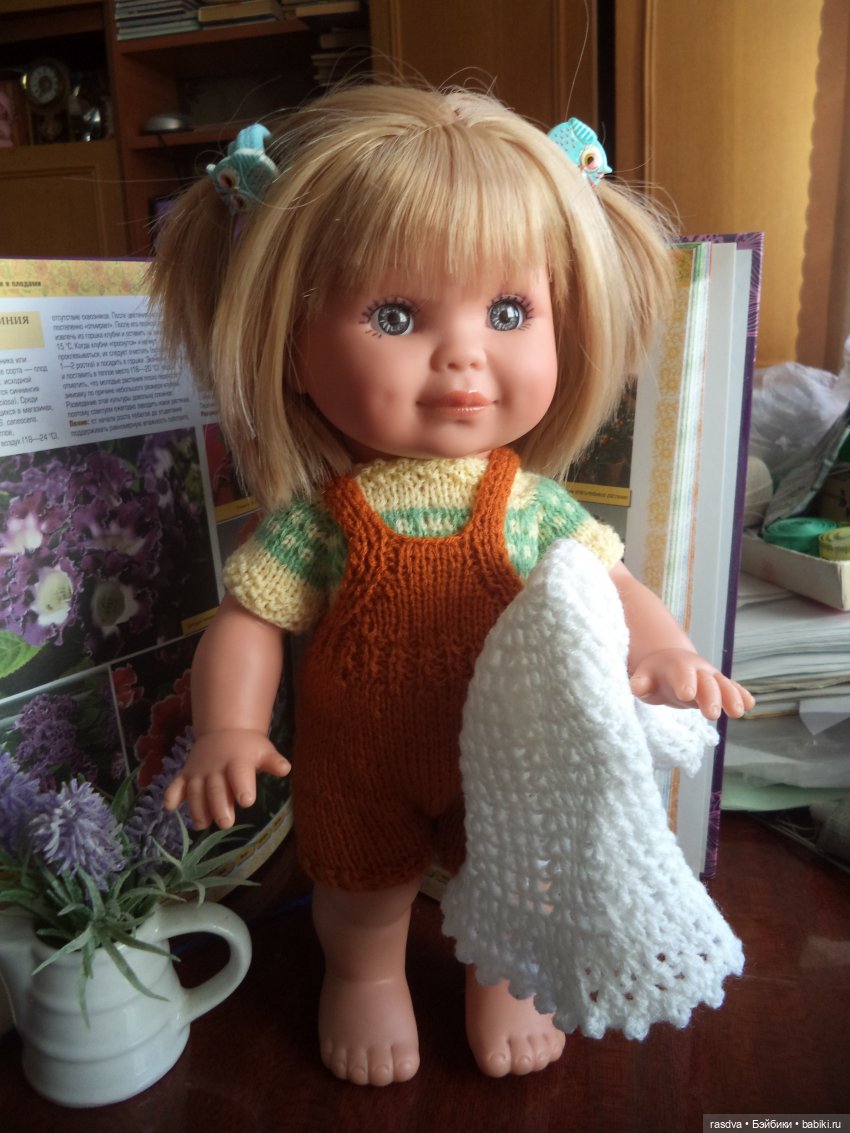 В ожидании цветов весны — Испанские куклы (разное): Vestida de Azul (фото 3)