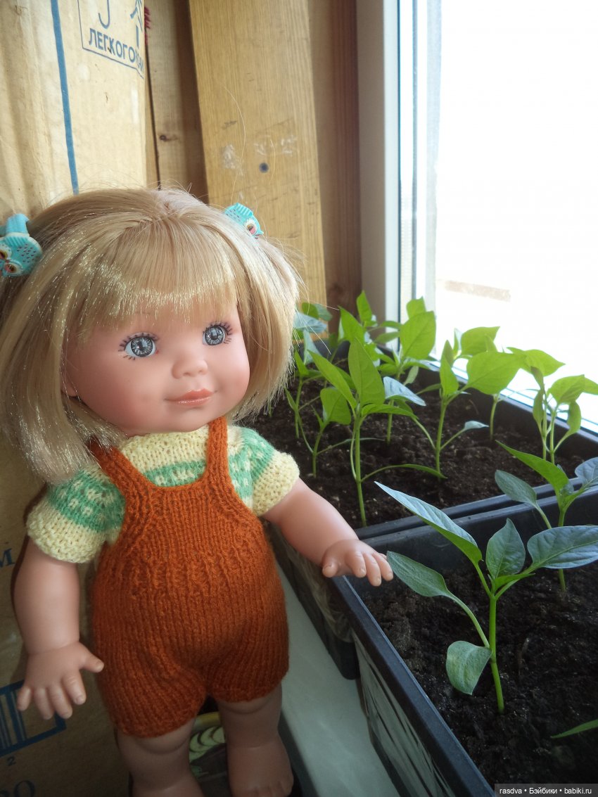 В ожидании цветов весны — Испанские куклы (разное): Vestida de Azul (фото 4)