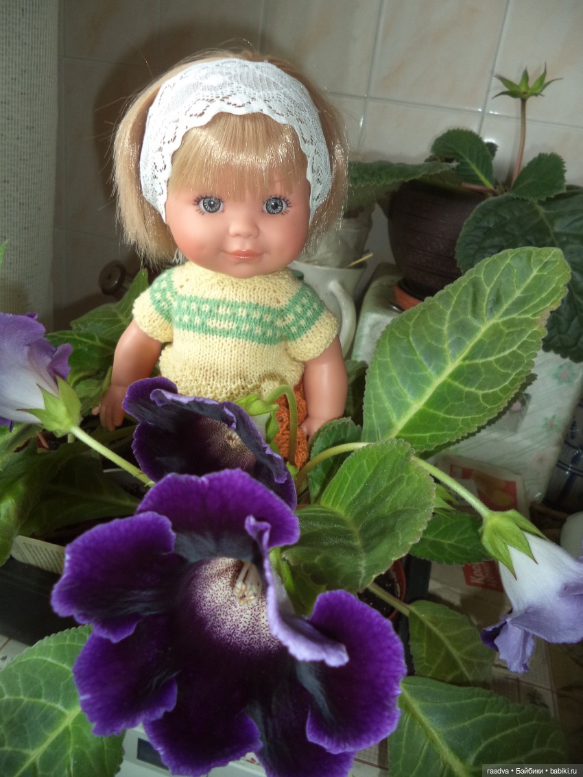 Про глоксинию — Испанские куклы (разное): Vestida de Azul (фото 9)