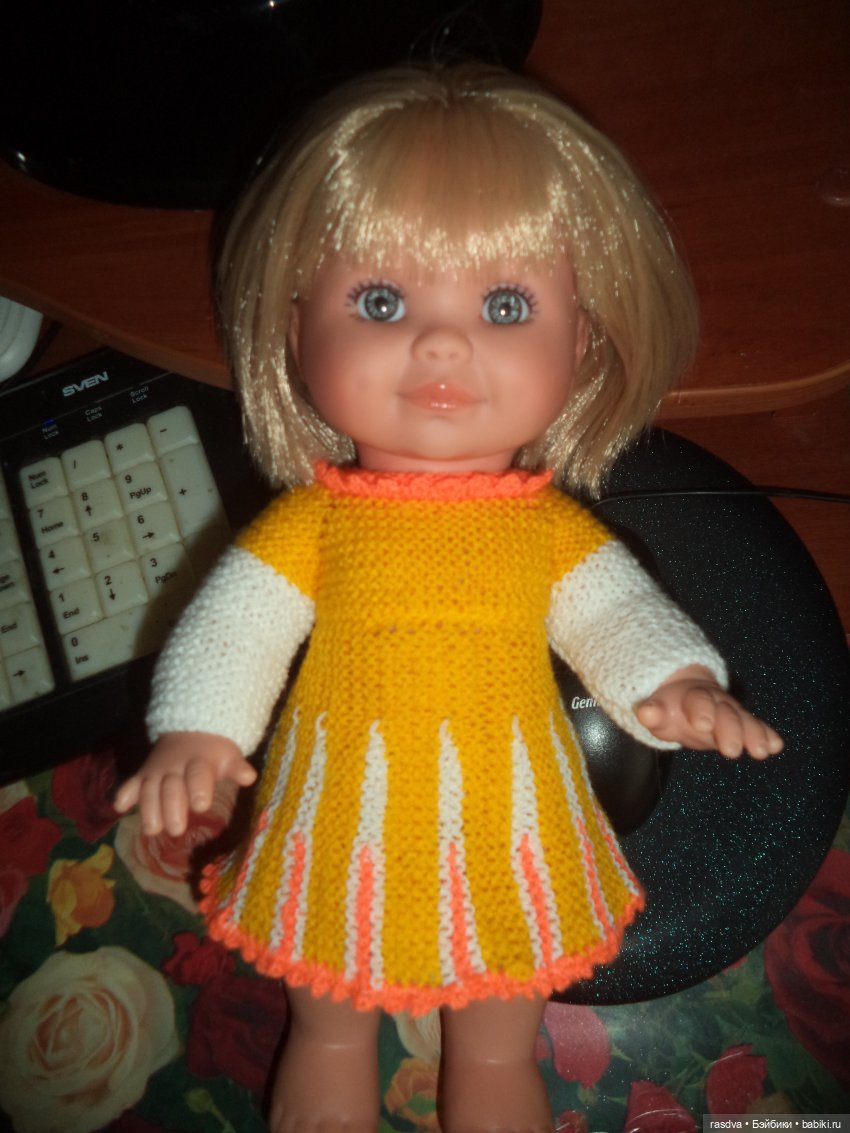 Про травинки — Испанские куклы (разное): Vestida de Azul