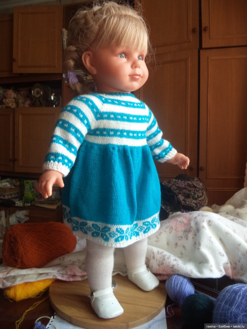 Жаккард для Мариши — Куклы Antonio Juan (Антонио Хуан): реалистичные пупсы (фото 6)