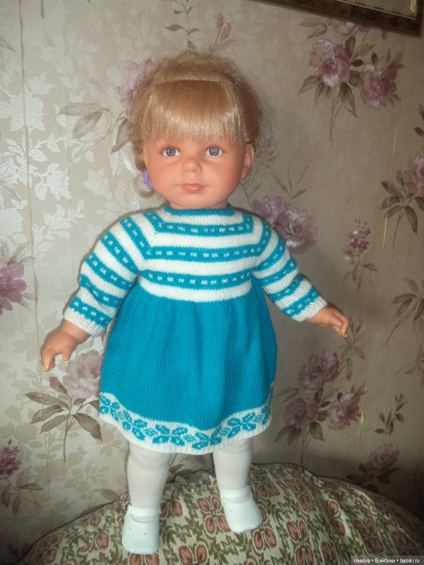 Жаккард для Мариши — Куклы Antonio Juan (Антонио Хуан): реалистичные пупсы (фото 8)