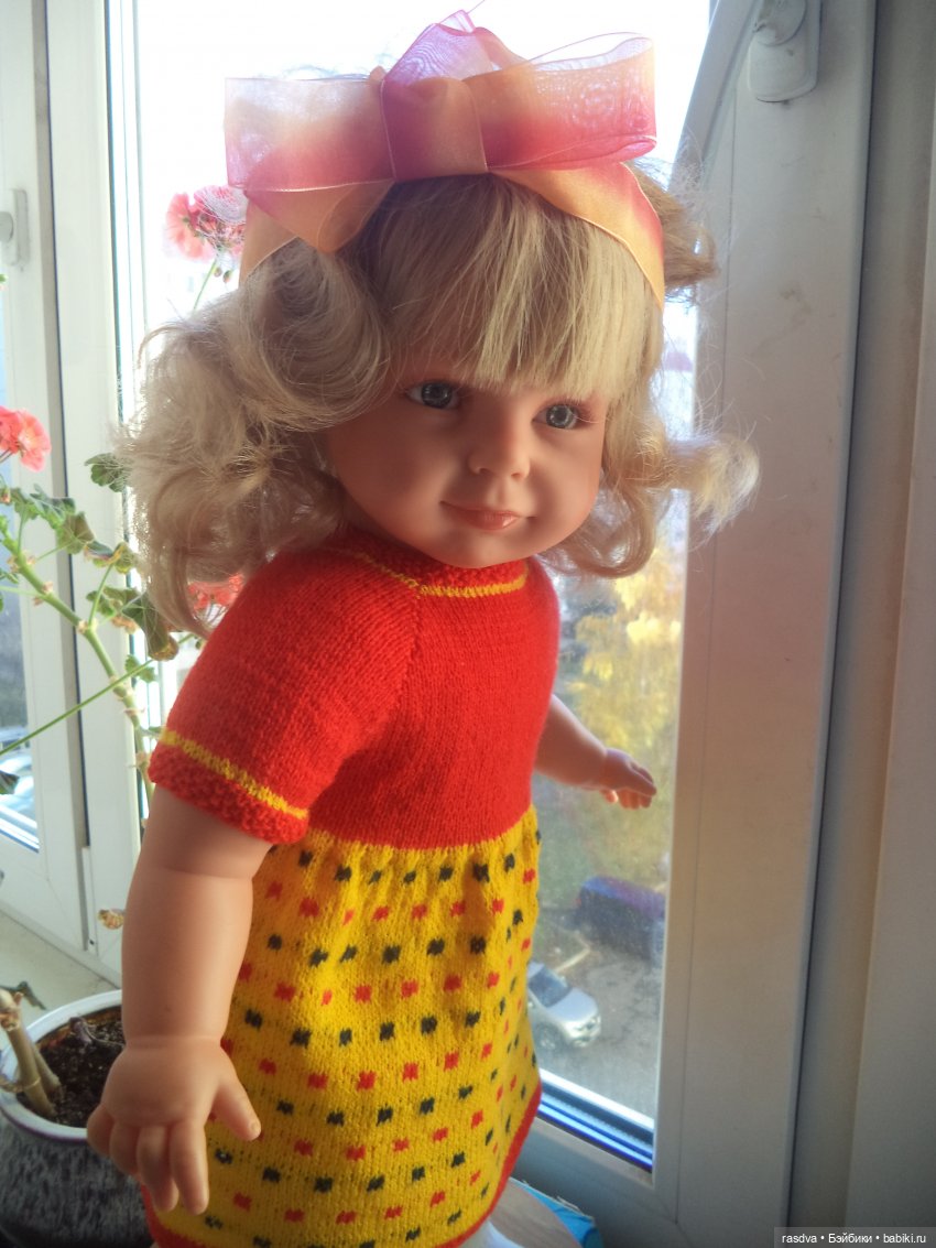 Жаккард для Мариши — Куклы Antonio Juan (Антонио Хуан): реалистичные пупсы (фото 2)