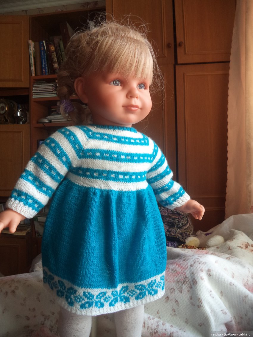 Жаккард для Мариши — Куклы Antonio Juan (Антонио Хуан): реалистичные пупсы (фото 5)