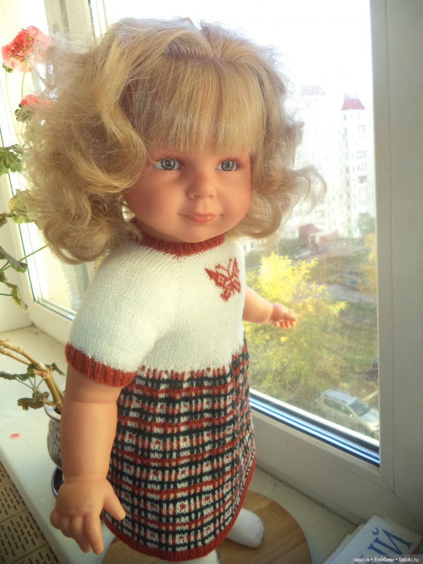 Жаккард для Мариши — Куклы Antonio Juan (Антонио Хуан): реалистичные пупсы