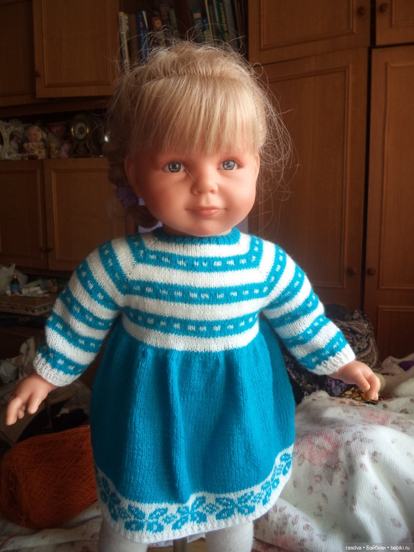 Жаккард для Мариши — Куклы Antonio Juan (Антонио Хуан): реалистичные пупсы (фото 7)