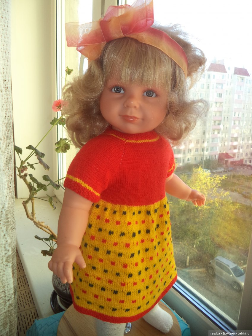 Жаккард для Мариши — Куклы Antonio Juan (Антонио Хуан): реалистичные пупсы (фото 4)