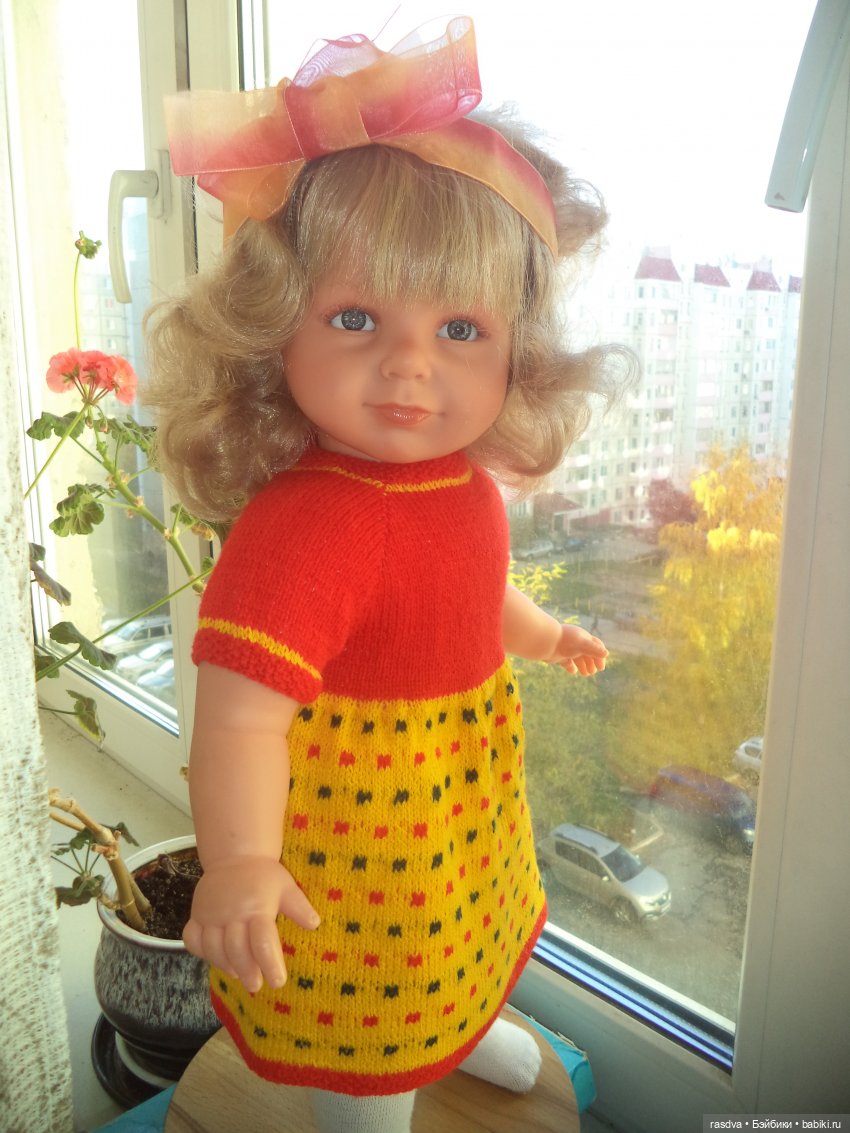 Жаккард для Мариши — Куклы Antonio Juan (Антонио Хуан): реалистичные пупсы (фото 3)