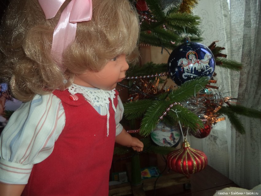 Ёлку нарядили — Куклы Antonio Juan (Антонио Хуан): реалистичные пупсы (фото 4)