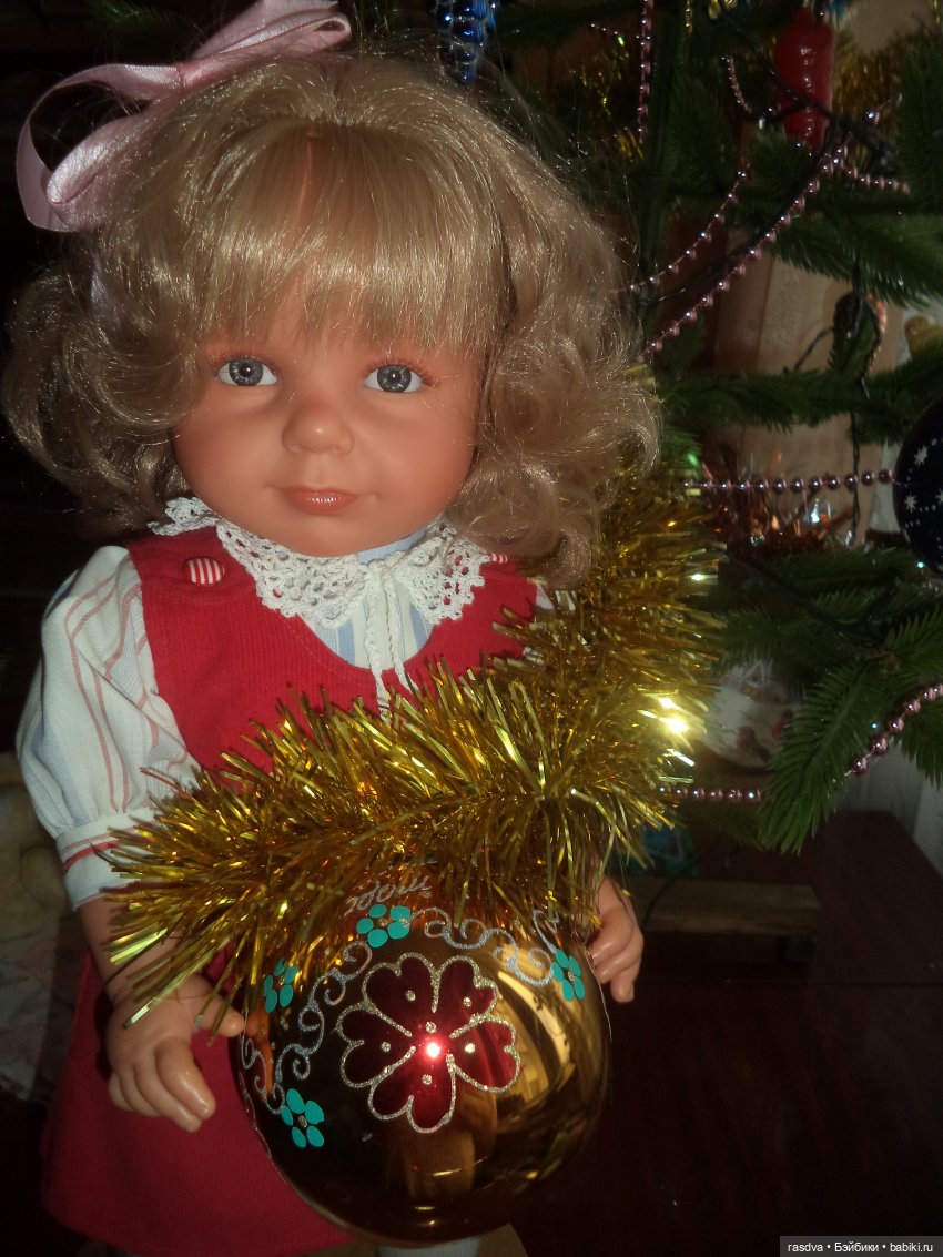 Ёлку нарядили — Куклы Antonio Juan (Антонио Хуан): реалистичные пупсы (фото 6)