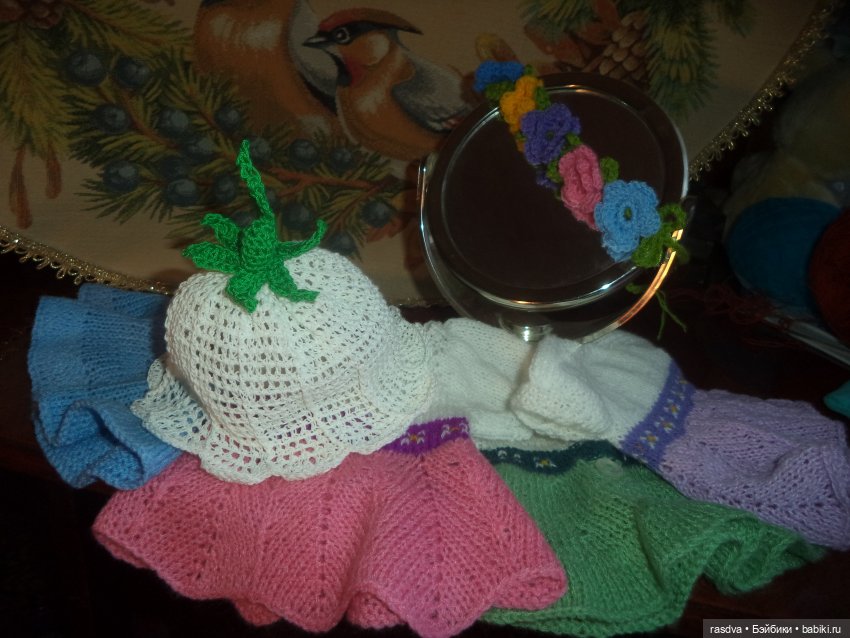 Две Дюймовочки — Испанские куклы (разное): Vestida de Azul