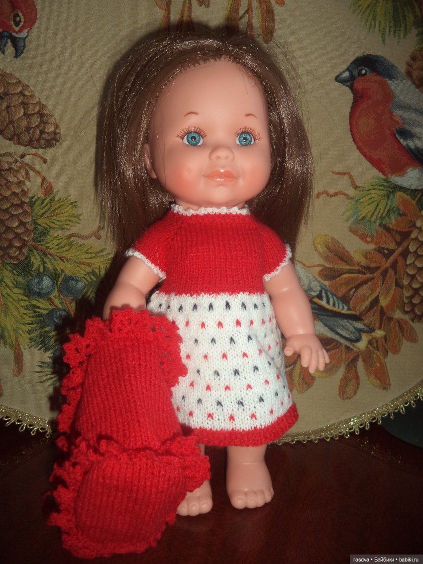 Две Дюймовочки — Испанские куклы (разное): Vestida de Azul