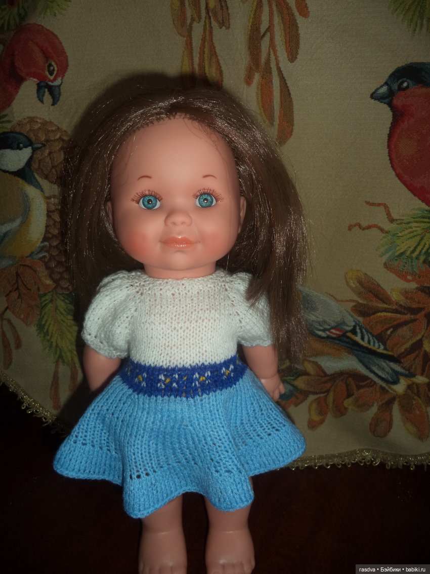 Две Дюймовочки — Испанские куклы (разное): Vestida de Azul (фото 7)