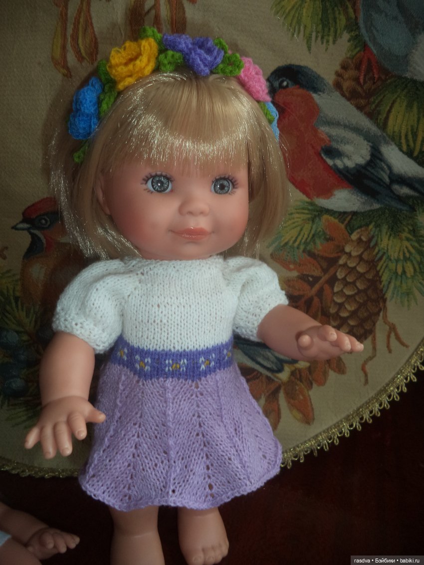 Две Дюймовочки — Испанские куклы (разное): Vestida de Azul