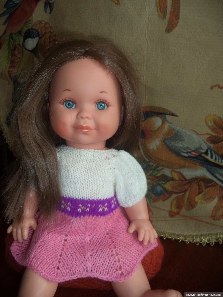 Две Дюймовочки — Испанские куклы (разное): Vestida de Azul