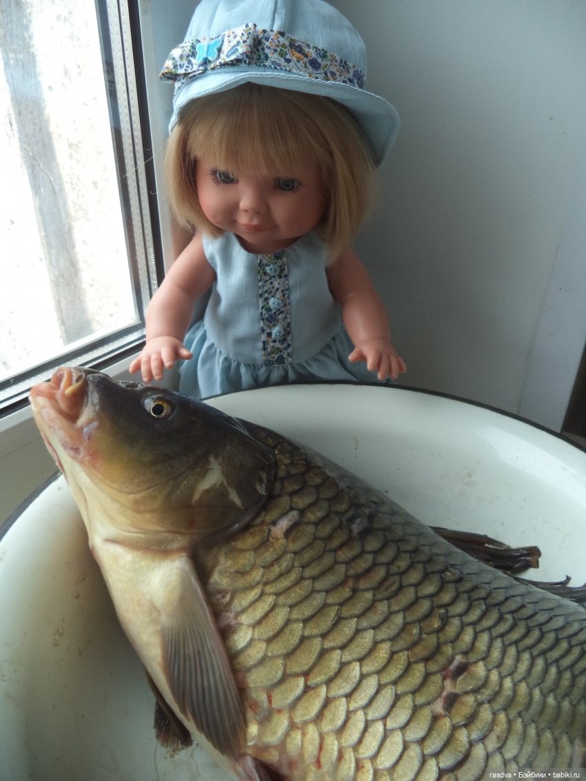 Бетти и рыбки — Испанские куклы (разное): Vestida de Azul