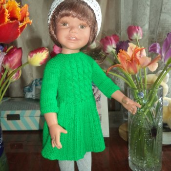 У Дианки новое платье