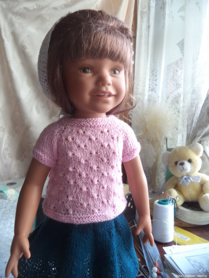Кофточка для Дианки — Куклы EuroGirls Diana Collection: формат 18" (46 см)
