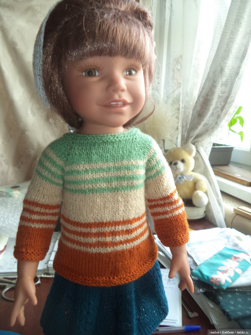 Кофточка для Дианки — Куклы EuroGirls Diana Collection: формат 18" (46 см)