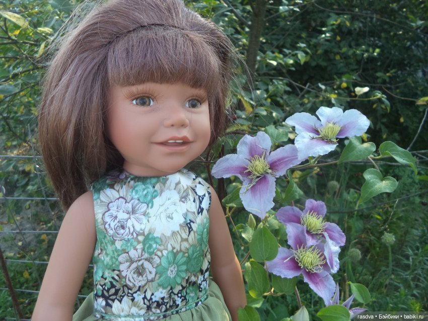 Дианка на даче — Куклы EuroGirls Diana Collection: формат 18" (46 см) (фото 4)