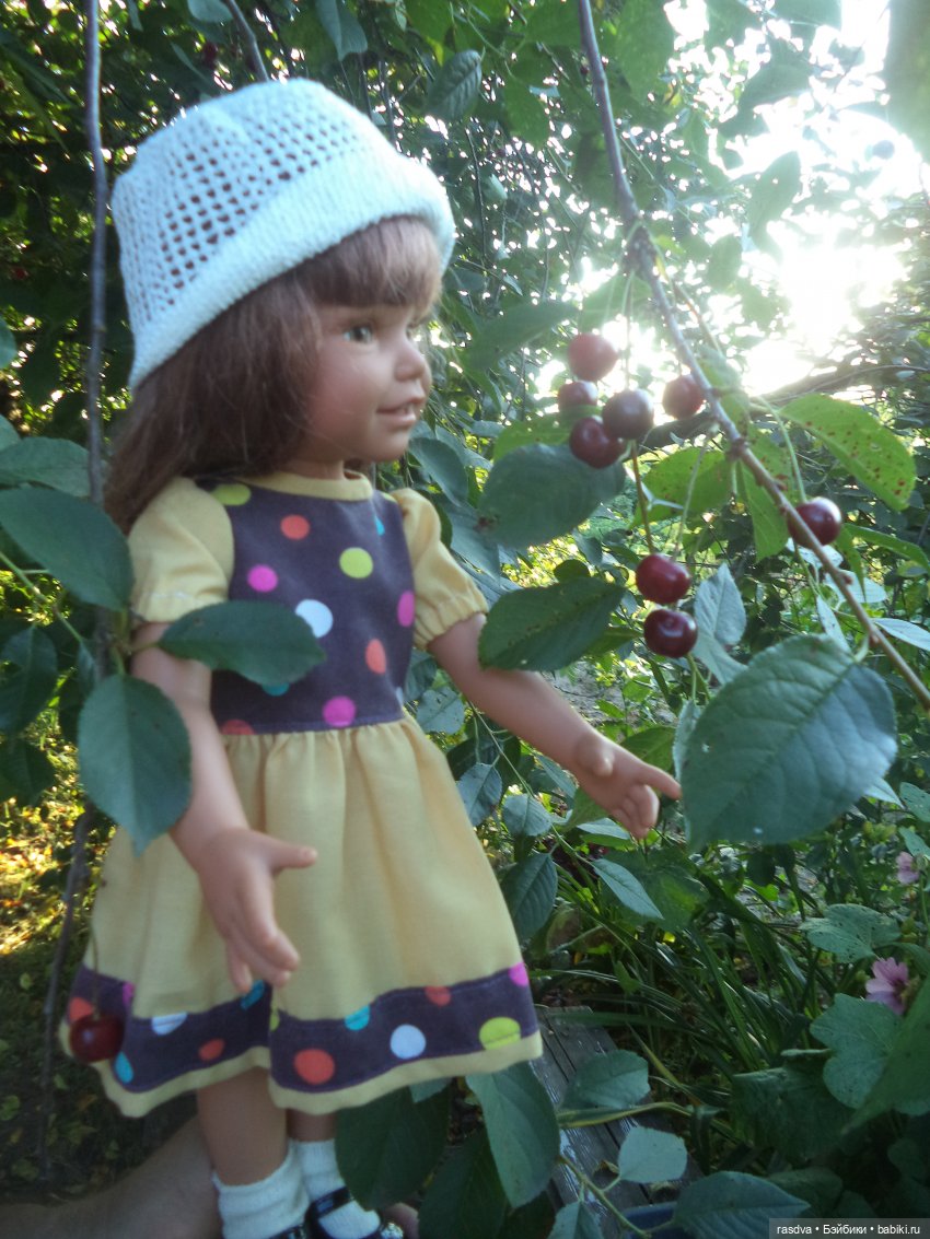 Дианка на даче — Куклы EuroGirls Diana Collection: формат 18" (46 см) (фото 10)