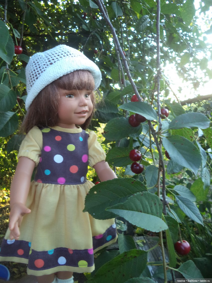 Дианка на даче — Куклы EuroGirls Diana Collection: формат 18" (46 см)