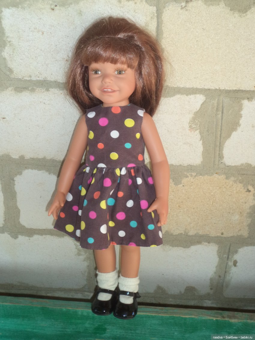 Дианка на даче — Куклы EuroGirls Diana Collection: формат 18" (46 см) (фото 9)