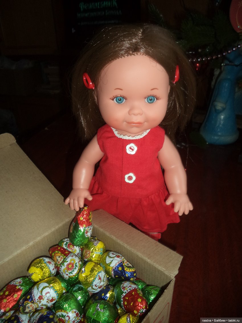 Матрёшки на ёлке — Испанские куклы (разное): Vestida de Azul (фото 4)